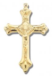  GOLD PLATED ROSARY CRUCIFIX (25 PC) 