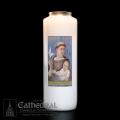  St. Anthony 6-Day Glass Candle 12/cs 