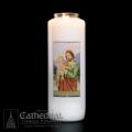  St. Joseph 6-Day Glass Candle (12/cs) 