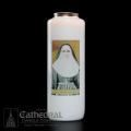  Saint Marianne Cope 6-Day Glass Candle 