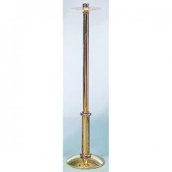  Paschal Candlestick | 44\" | Brass Or Bronze | Round Base 