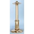  Paschal Candlestick | 28" | Brass Or Bronze | Round Base 