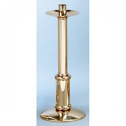  Paschal Candlestick | 28\" | Brass Or Bronze | Round Base 