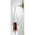  Hanging Sanctuary Lamp | With Bracket | Brass Or Bronze 