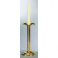  Altar Candlestick | 10 Sizes | Brass Or Bronze | Round Base & Column 