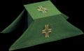  Green Chalice Burse Only - Cantate or Pascal Fabric 