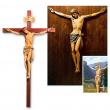  "Cristo del Tacca" Corpus with INRI in Linden Wood 