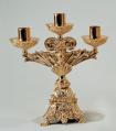  3, 5, 7 Lite Combination Finish Bronze Altar Candelabra: 2180 Style 