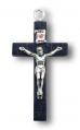  SMALL WOOD ROSARY CRUCIFIX WITH METAL (25 PC) 