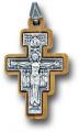  WOOD EMBEDDED SAN DAMIANO ROSARY CRUIFIX (25 PC) 