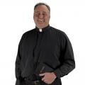  Long Sleeve tab Collar Big & Tall Tab Collar Clergy Shirt 