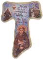  Franciscan Tau Cross with Franciscan Blessing 