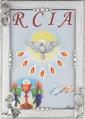  RCIA SILVER PLATED PHOTO FRAME 
