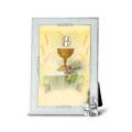  FIRST COMMUNION BOY WITH CHALICE ON PEARLIZED FRAME 