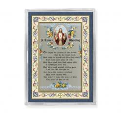  A HOUSE BLESSING ACRYLIC EASEL WITH MAGNET (4 PC) 