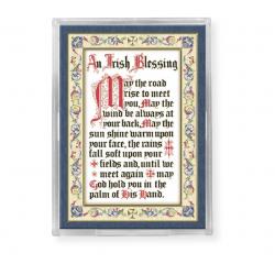  AN IRISH BLESSING ACRYLIC EASEL WITH MAGNET (4 PC) 