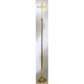  Processional Cross | 92" | Bronze Or Brass | Budded Ends 