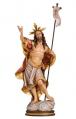  Resurrected Christ Statue in Maple or Linden Wood, 6.5" - 71"H 