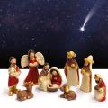  Small Nativity Set - 8 Figures 
