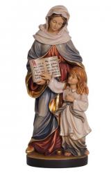  St. Anne Statue in Maple or Linden Wood, 6\" - 71\"H 