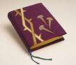  Purple Bible Cover - Designed Cross Motif - Prior Fabric 