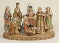  Christmas "Holy Family Figure Set With Base" for Home 