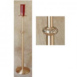  High Polish Finish Bronze Floor Sanctuary Lamp (B): 2384 Style - 48\" Ht 