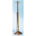  Processional Candlestick | 44" | Bronze Or Brass | Round Base 