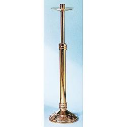  Processional Candlestick | 44\" | Bronze Or Brass | Round Base 