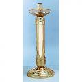  Paschal Candlestick | 28" | Brass Or Bronze | Geometric Design 
