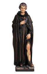  St. Peregrine Statue in Maple or Linden Wood, 8\" - 71\"H 