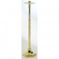  Processional Candlestick | 46" | Bronze Or Brass | Hexagonal Base 