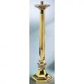  Paschal Candlestick | 48" | Bronze Or Brass | Embellished Hexagonal Base 