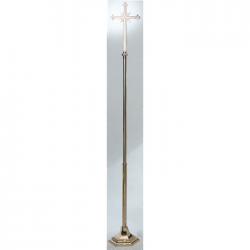  Processional Cross | 92\" | Bronze Or Brass | Embellished Cross 