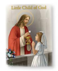  \"CHILD OF GOD\" FIRST COMMUNION PRAYER BOOK (GIRL) 