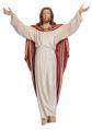  Risen Christ Statue in Maple or Linden Wood, 6" - 95"H 