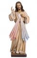  Divine Mercy Statue in Maple or Linden Wood, 6" - 71"H 