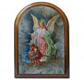  GUARDIAN ANGEL WOODEN ARCHED PLAQUE 