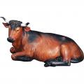  Individual Statue of Nativity Set - Cow Lying 