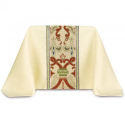  Beige Chalice Veil Only - Dupion Fabric 