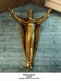  Risen Christ Statue - 3/4 Relief - Bronze Metal (Custom) 