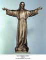  Welcoming Christ Statue in Fiberglass, 48" & 72"H 