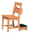  Flexible Seating Congregational Prie-Dieu Chair - 18.5" W 