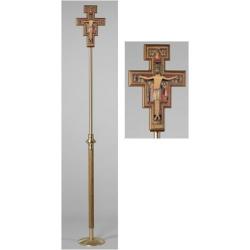  San Damiano Processional Cross With Base 