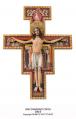  San Damiano Cross/Crucifix in Linden Wood 