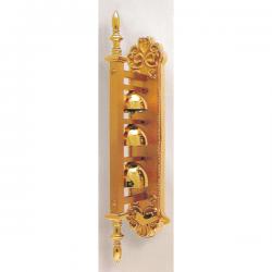  Satin Finish Bronze Sanctuary Pull Bells w/Concealed Mechanism: 2952 Style 