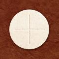  White Concelebration Communion Altar Bread 5 3/4" dia (Box/25) 