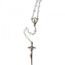  Imitation Mother of Pearl Rosary 