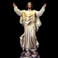  Risen Christ/Resurrection Statue in Linden Wood, 12" - 62"H 