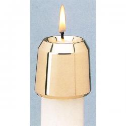  Satin or High Polish Brass Excelsis Burner/Follower (7/8\" to 4\" dia.) 